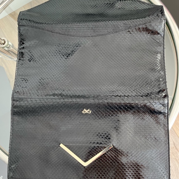 ANYA HINDMARCH luxury leather clutch - Picture 7 of 10